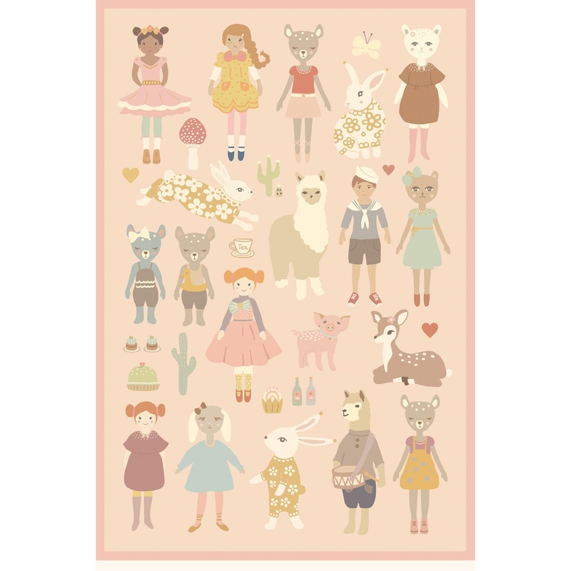 Majvillan Wall Sticker Dollhouse Multi (Pre-Order; Est. Delivery in 2-3 Weeks)