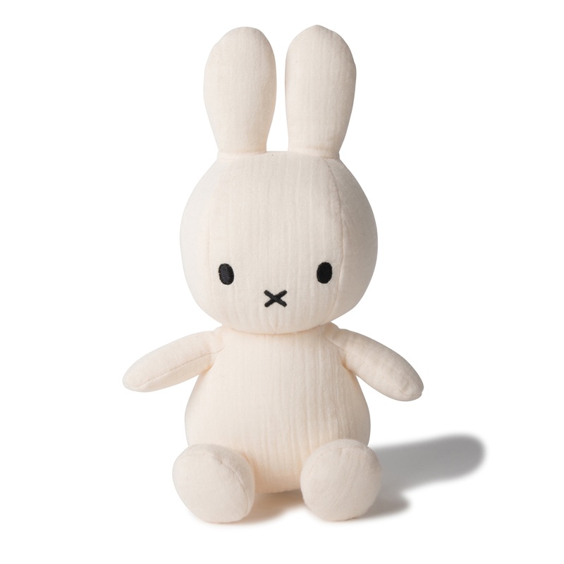Miffy Sitting Mousseline Cream - 23cm