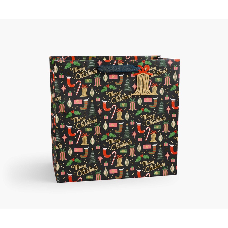 Rifle Paper Co Deck The Halls Large Gift Bag