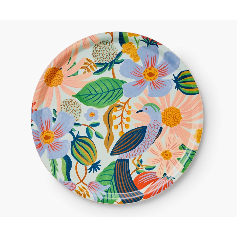 Rifle Paper Co Dovecote Round Tray