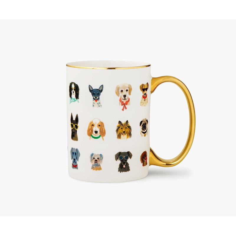 Rifle Paper Co Hot Dogs Porcelain Mug