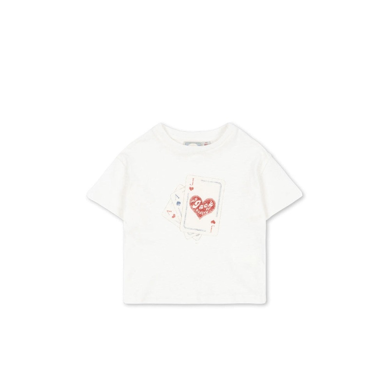 Konges Sljd RHW x KS Jack Tee OCS - Antique White