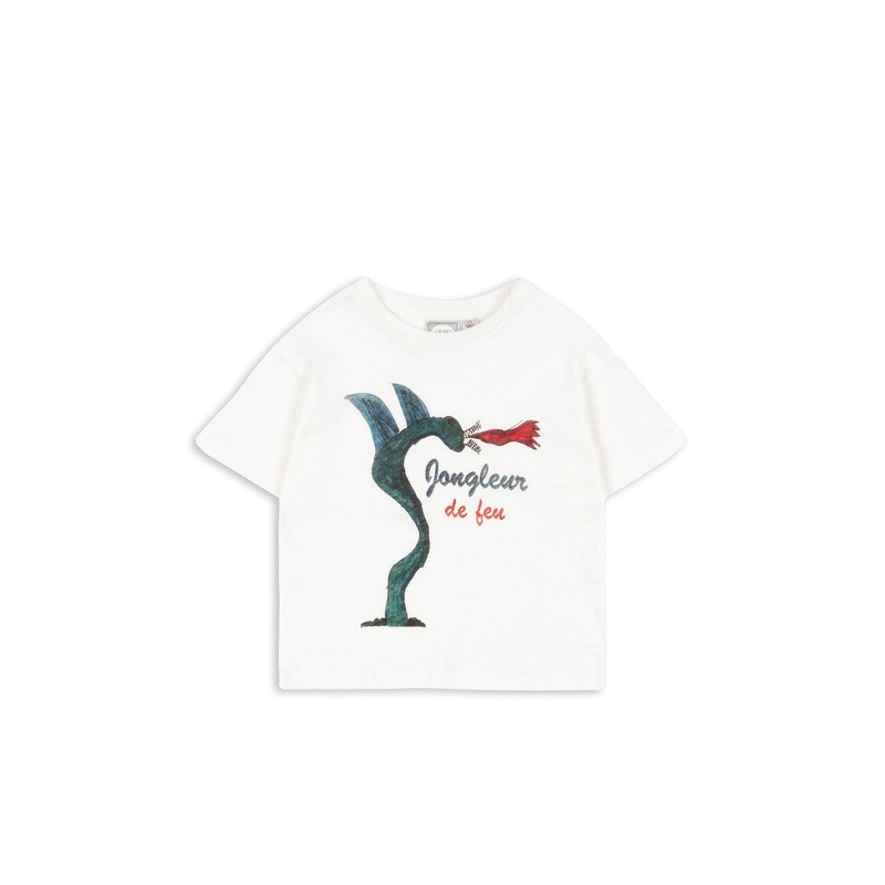 Konges Sljd RHW x KS Jongleur Tee OCS - Antique White