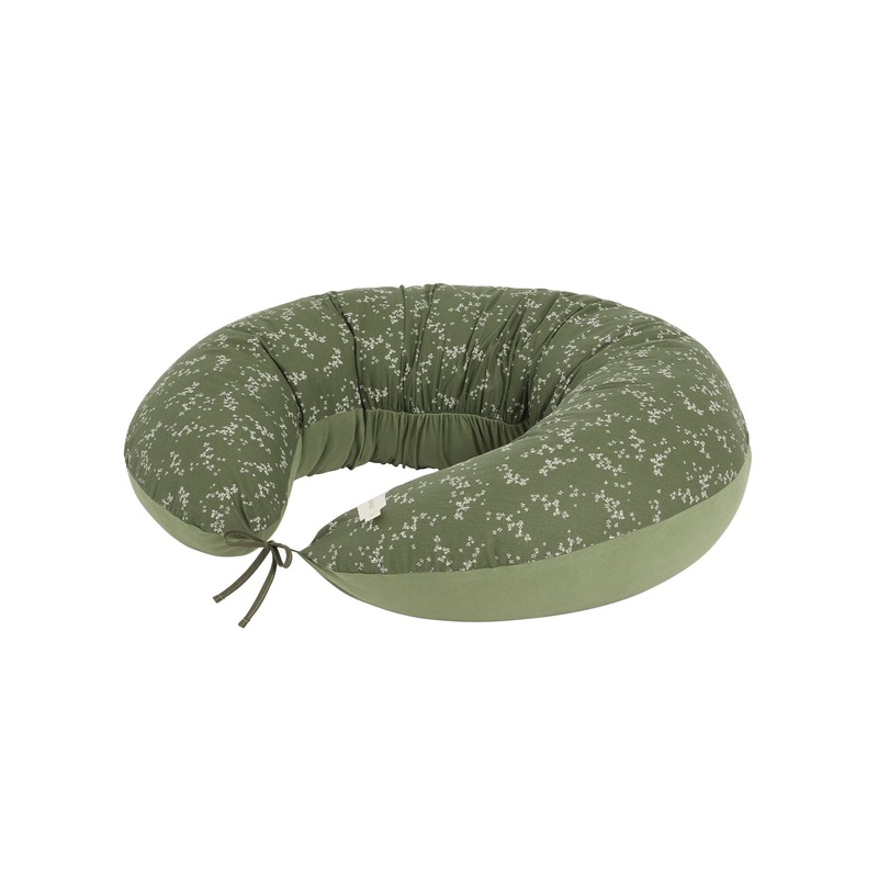 nobodinoz Luna Maternity Pillow Green Jasmine