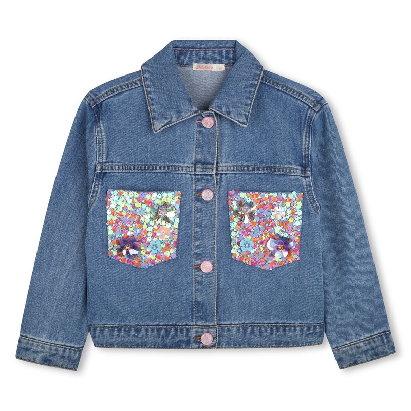 Billieblush Denim Jacket - Double Stone + Brush