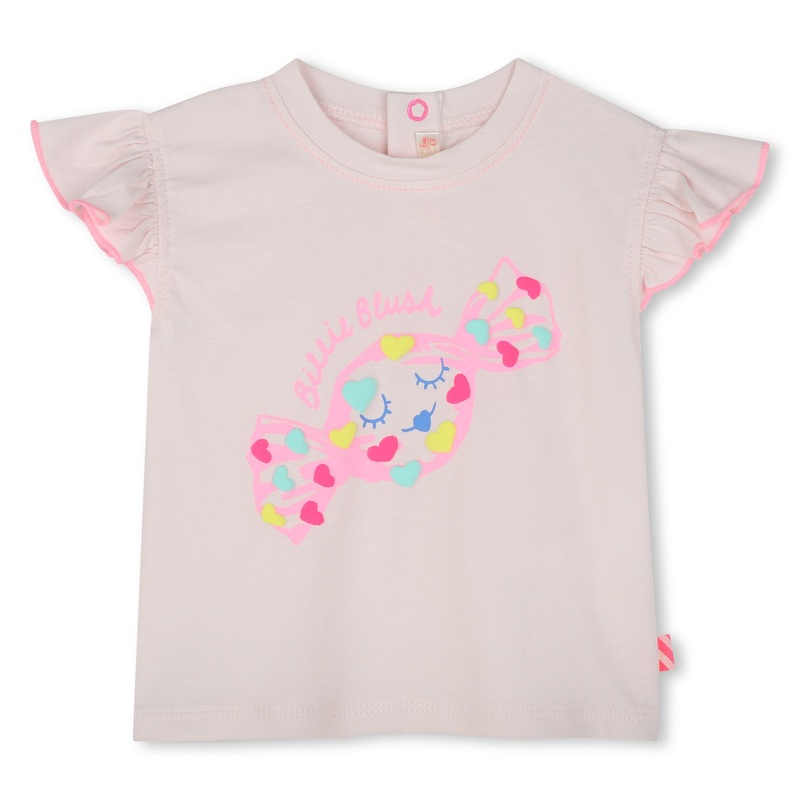 Billieblush Short Sleeves Tee-Shirt - Pink Pale