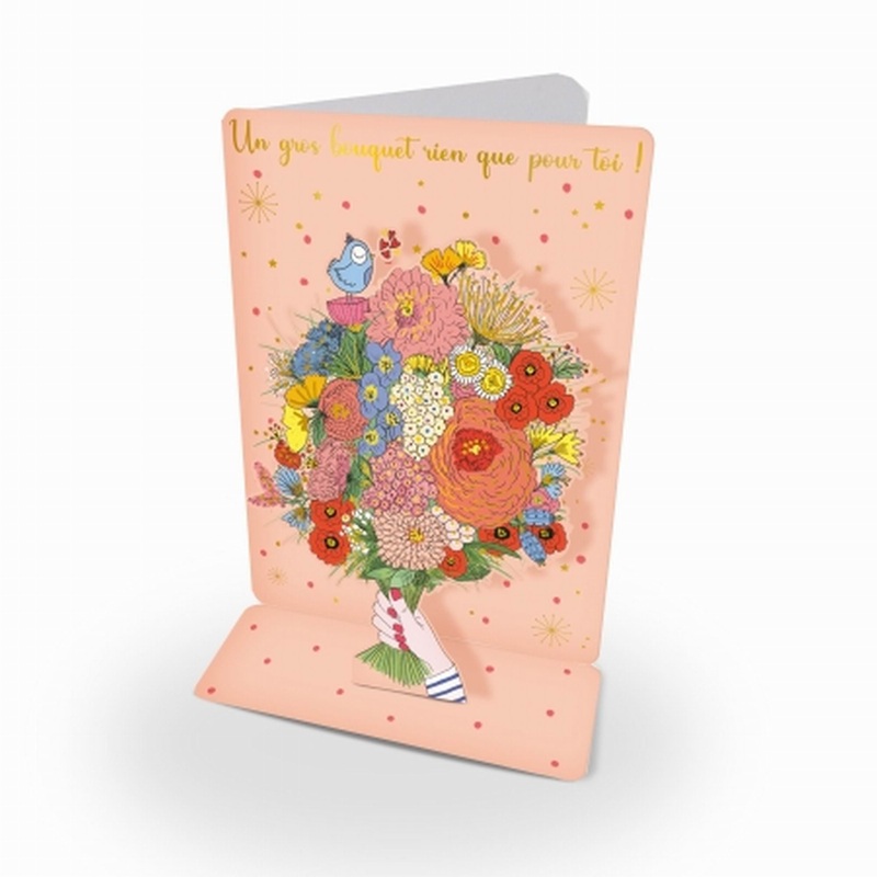 Cartes D' Art3D Greeting Card Thank You