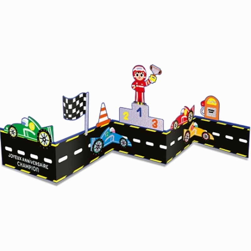 Cartes D' ArtGreeting Card Die Cut Cars