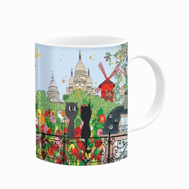 Cartes D' ArtMug Paris Au Balcon