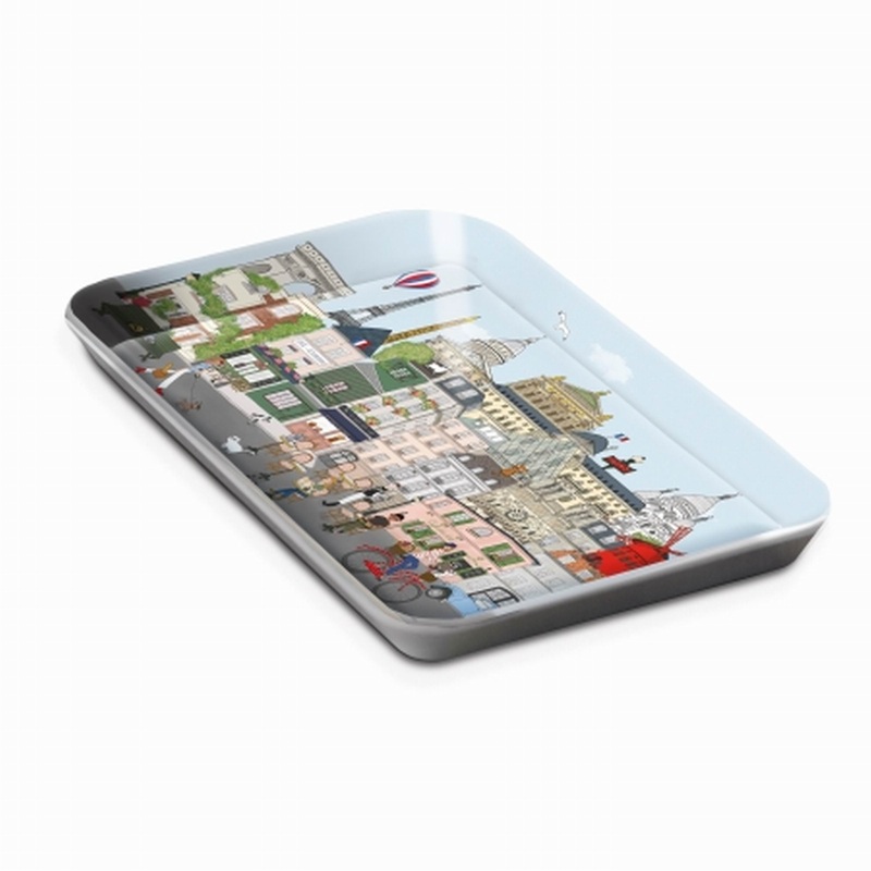 Cartes D' ArtSmall Tray Paris Monuments