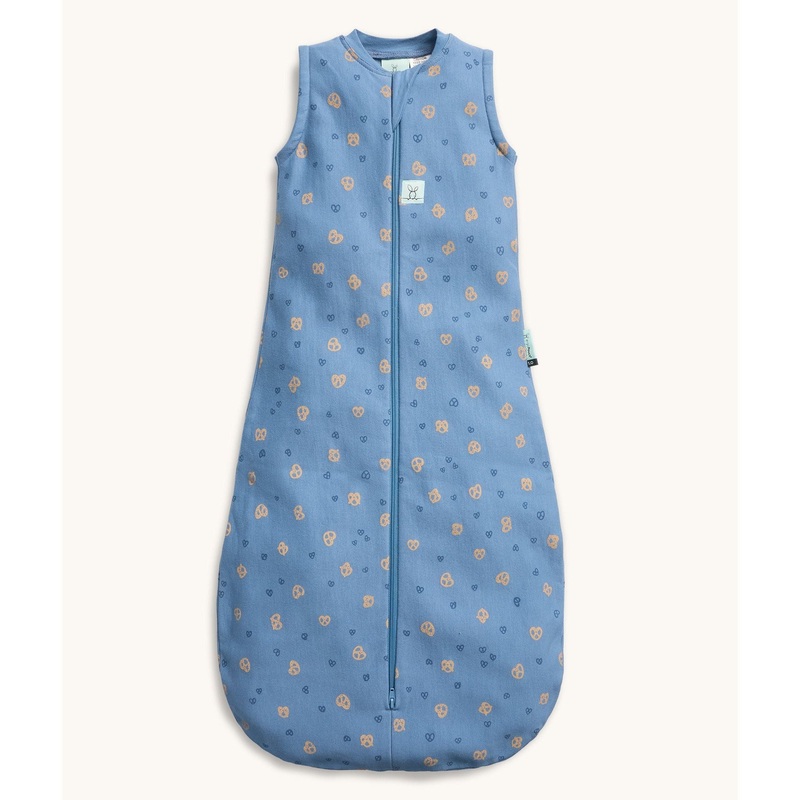ergoPouch Jersey Sleeping Bag - 1.0 TOG - Petite Pretzel