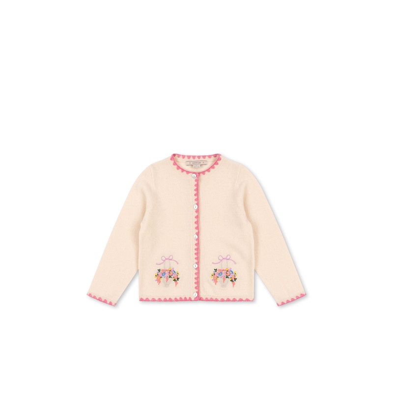 Konges Sljd Collette Knit Cardigan-Off White
