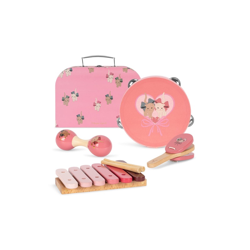 Konges Sljd Wooden Music Sets FSC-Bow Kitty-OS
