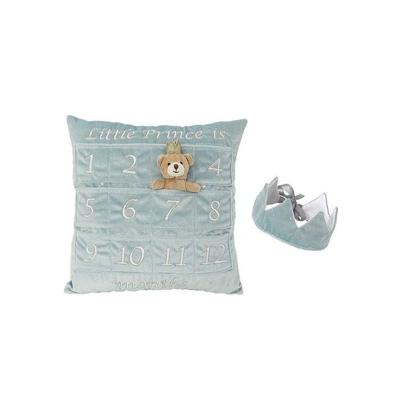Mon Ami Prince First Year Pillow & Crown Gift Set