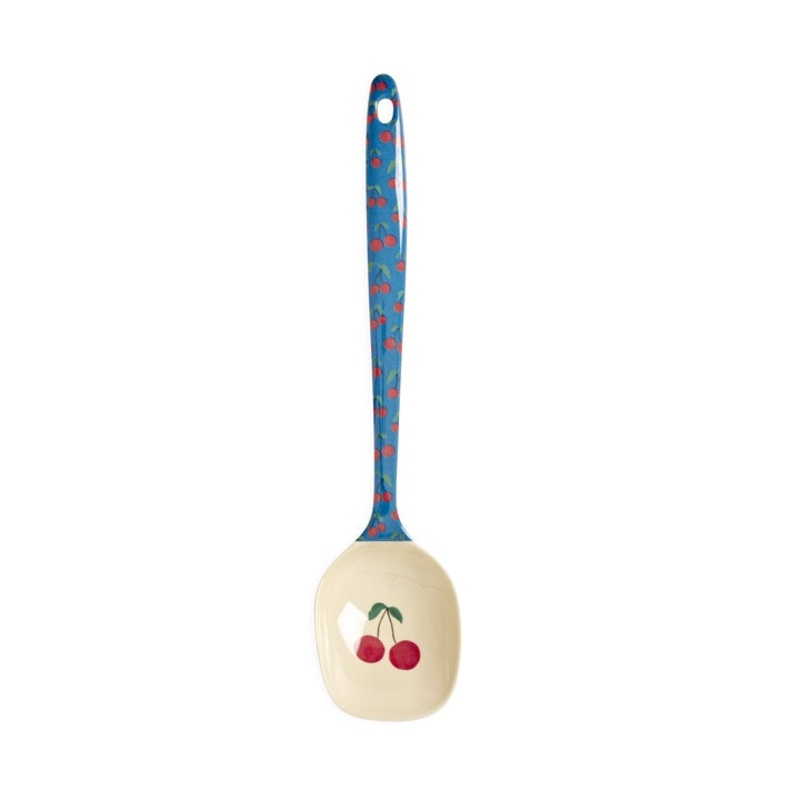 Rice DK Cooking Spoon with Cherry Love Print - Blue