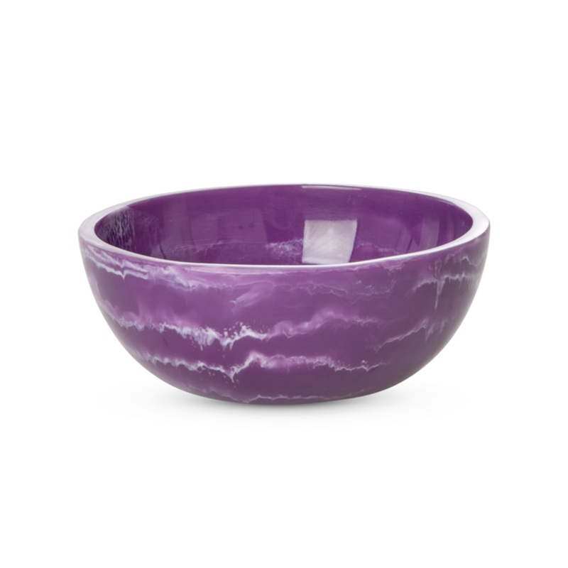 Rice DK Resin Bowl in Purple - Large