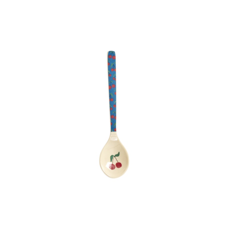 Rice DK Teaspoon with Cherry Love Print - Dusty Blue