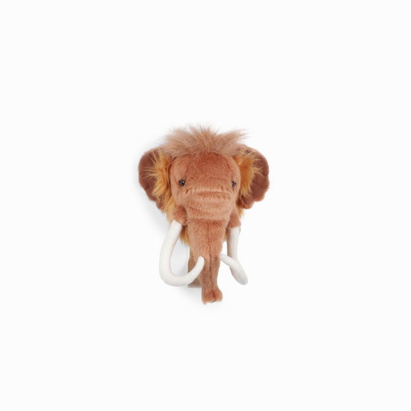 Wild & Soft Coat Hanger SM Head Mammoth w/Box