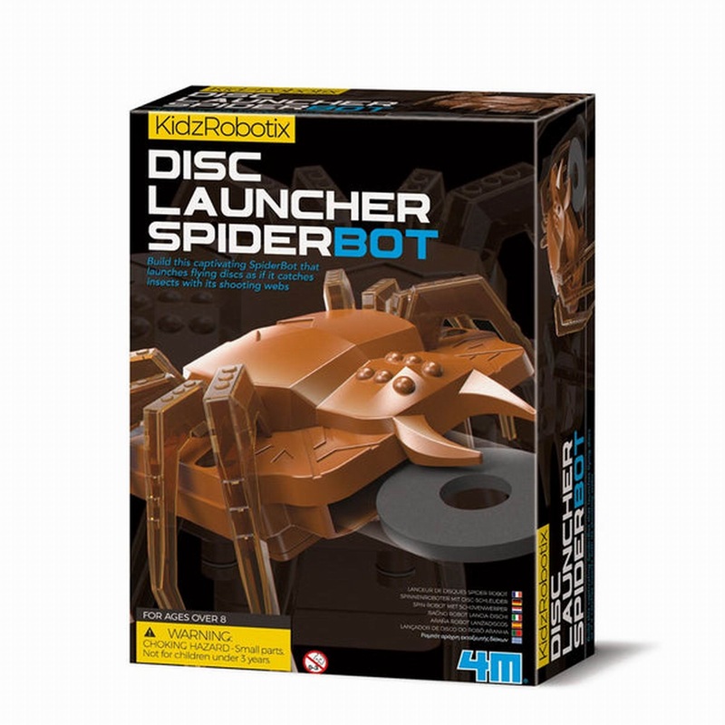 4M Kidzrobotix/Disc Laucher Spiderbot