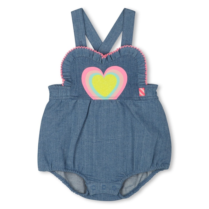 Billieblush Short All In One - Denim Blue