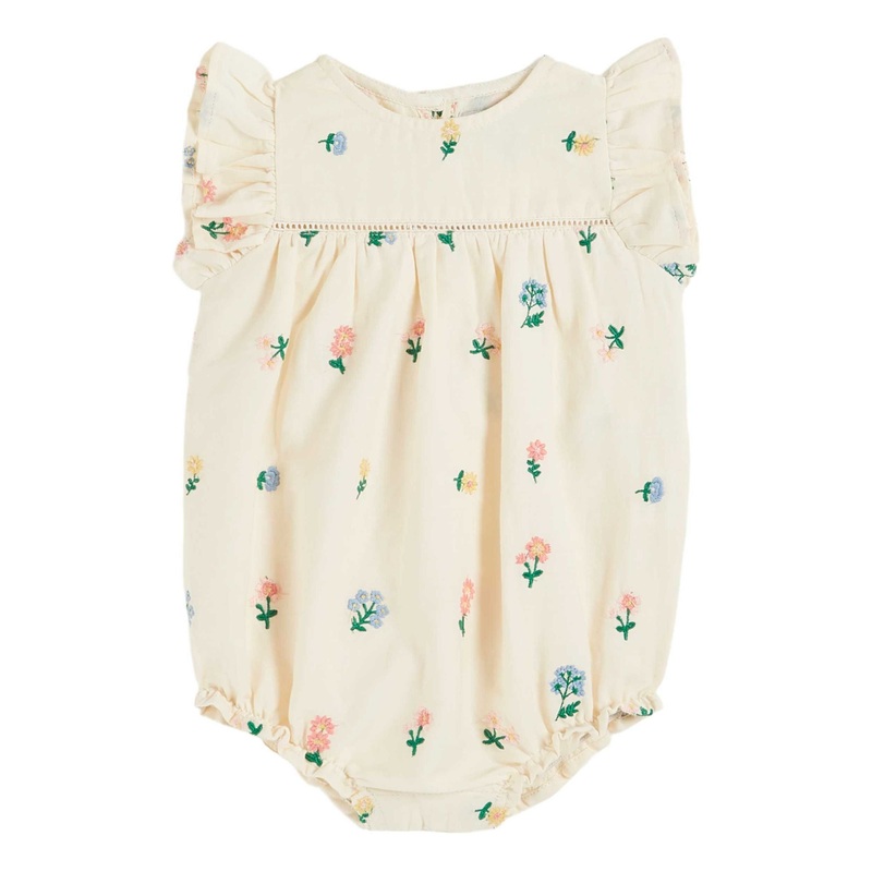 Emile et Ida Combi Brode All Over Bebe - Banane
