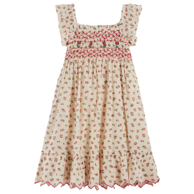Emile et Ida Robe Brodee Smockee Floresco - Floresco