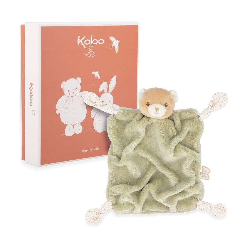 Kaloo Bear Green Doudou
