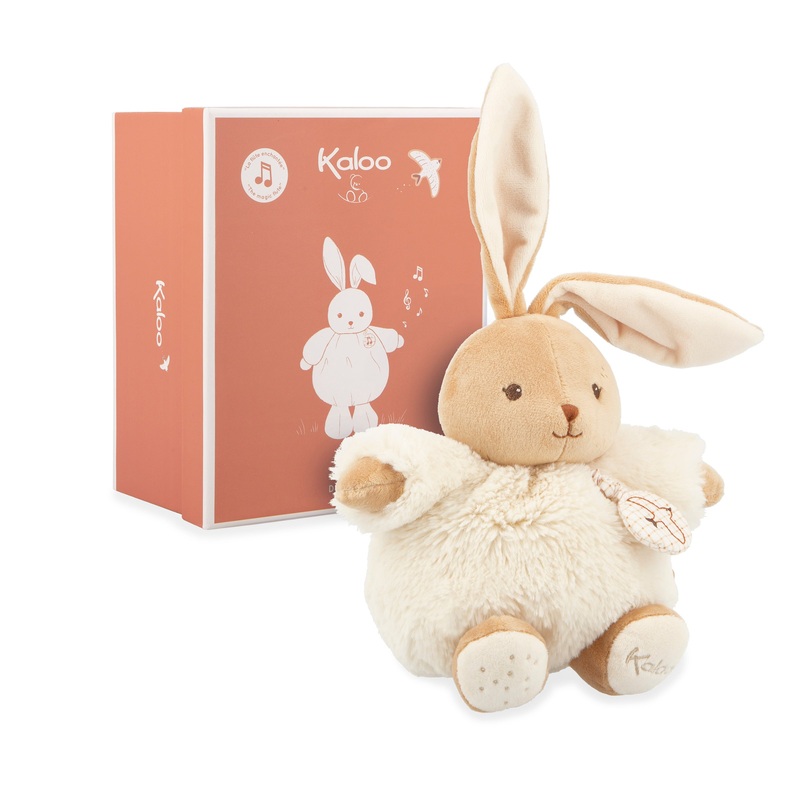 Kaloo Rabbit Cream 17cm Musical