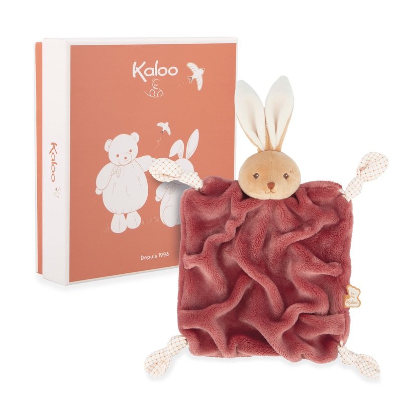 Kaloo Rabbit Dark Pink Doudou