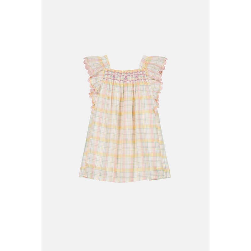 Louise Misha Dress Martine - Cotton Voile - Yellow Positano CH