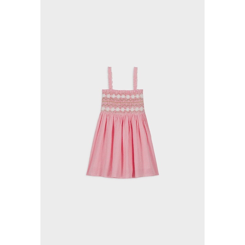 Louise Misha Dress Tessa - Y/D Checks - Pink Fragola Vichy