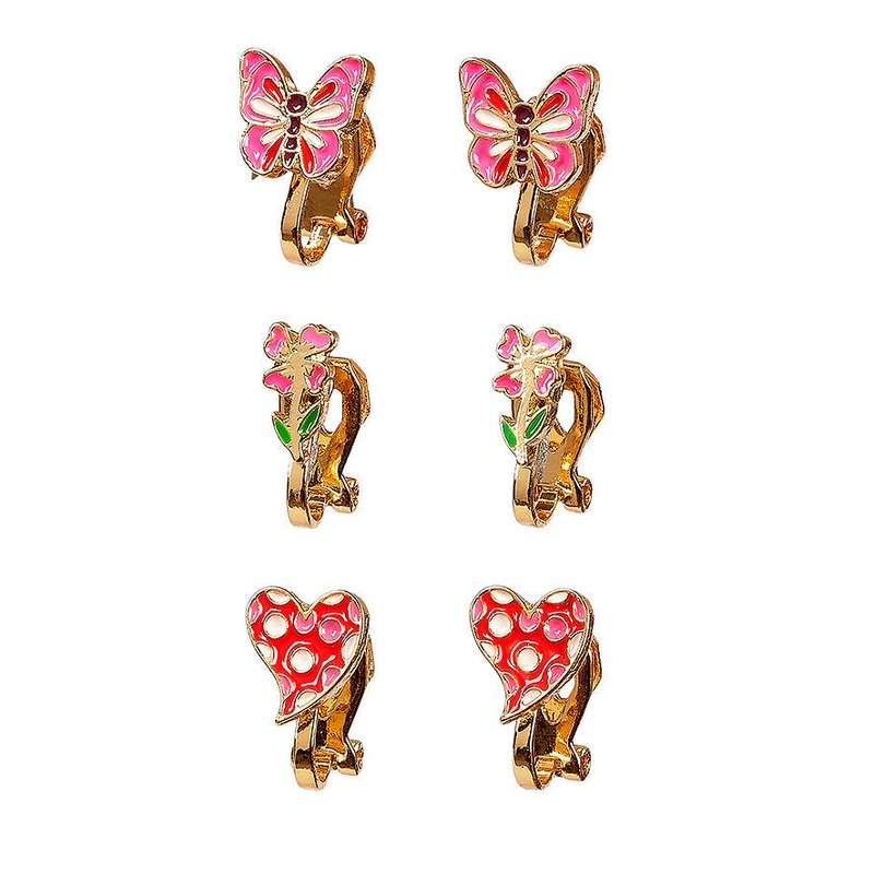 Souza Ear Clips Finelie (3 Pairs/Card, 1 Card)