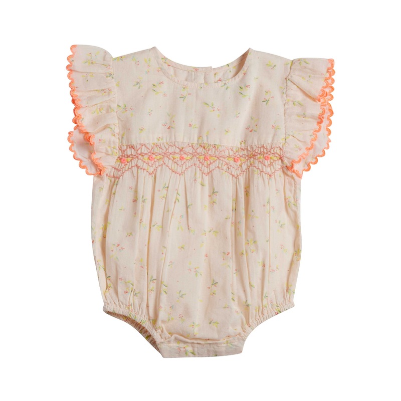 Bonheur du Jour Paris Amily Baby Overall - Rose Poudre