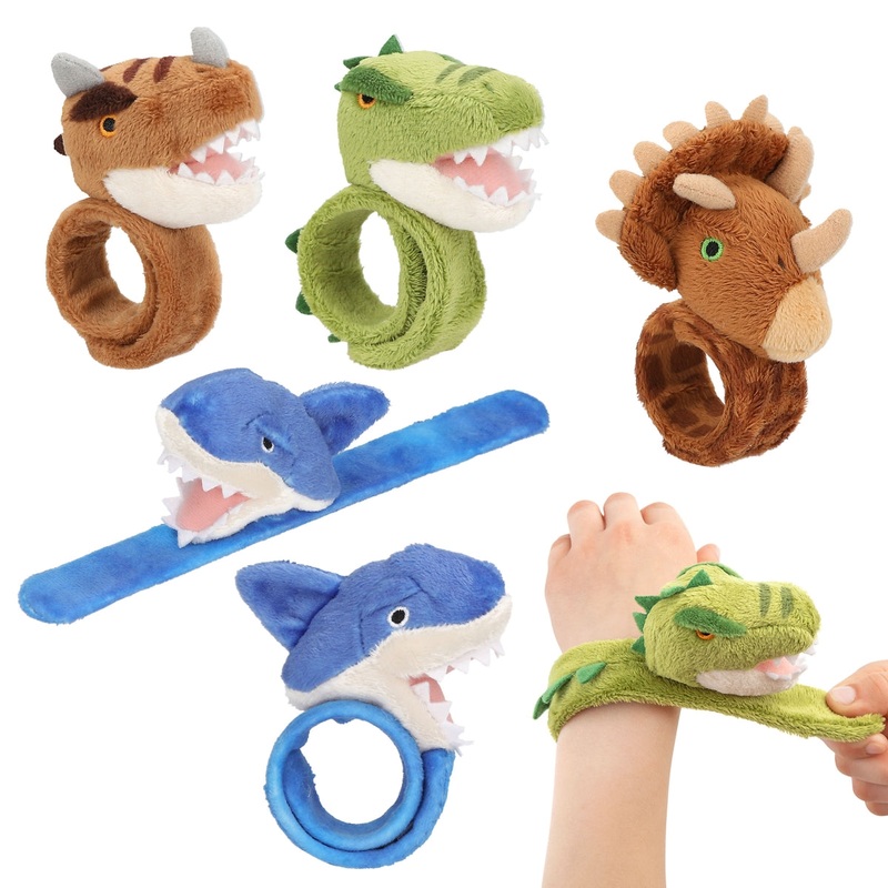 Depesche Dino World Slap Bracelet Plush (1pc)