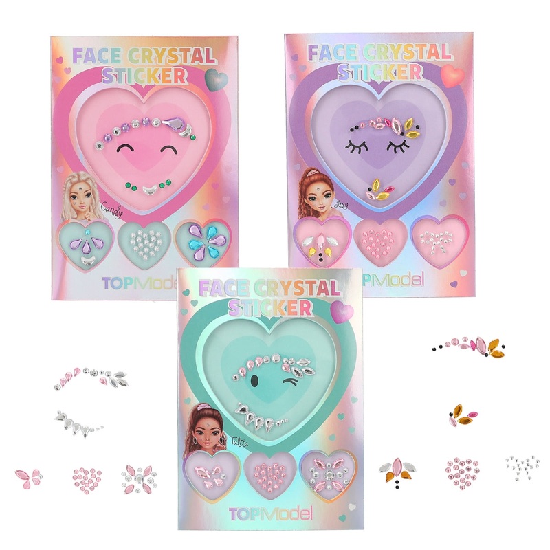 Depesche Topmodel Face Crystal Sticker Beauty and Me (1pc)