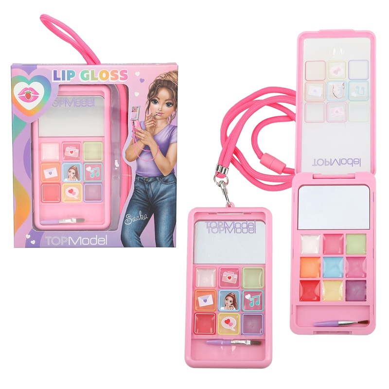 Depesche TopModel Lip Gloss Smartphone for Hanging Beauty and Me