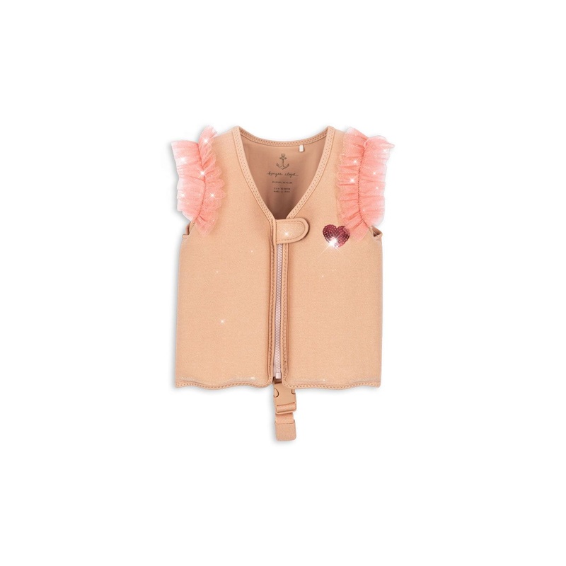 Konges Sljd Gemma Float Vest-Evening Sand