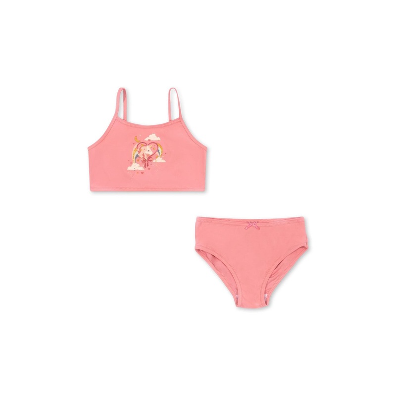 Konges Sljd Riley Bikini GRS-Flamingo Plume