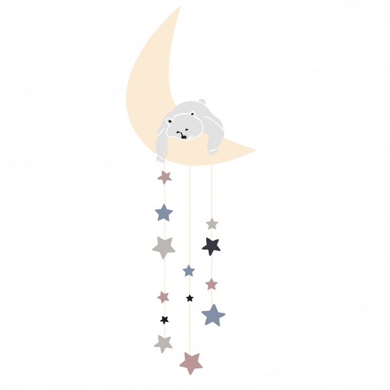 MIMI'lou Just A Touch Sticker - Moon