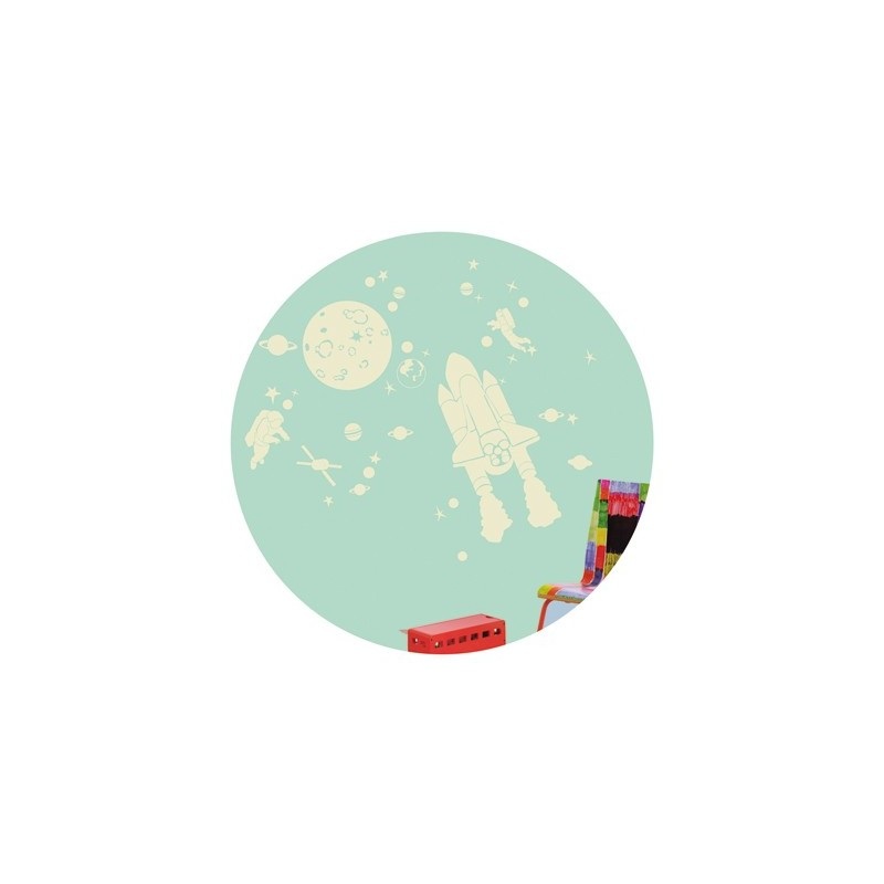 MIMI'lou Phosphorescent Stickers - Space Kit