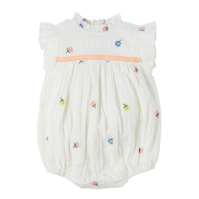 Bonheur du Jour Paris Bora Girl BB Overall - Blanc