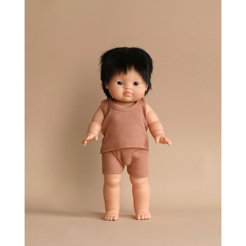 Minikane Clothed Standing Doll (14") - Jade-Lo