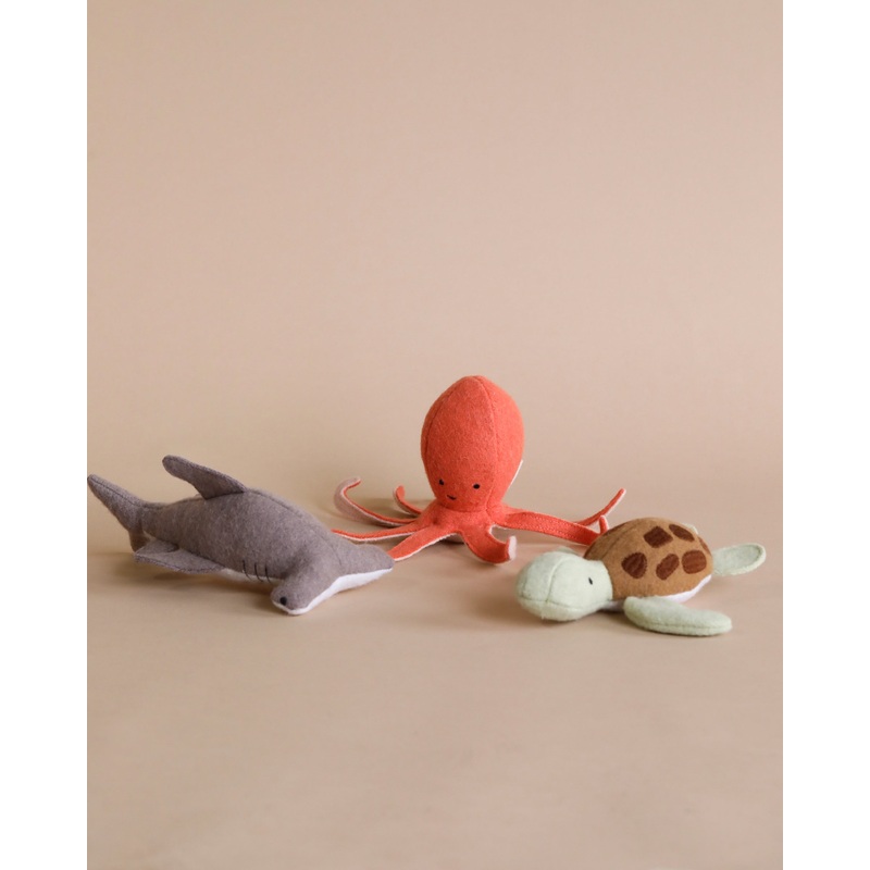 Olli Ella Holdie Folk Felt Marine Animals
