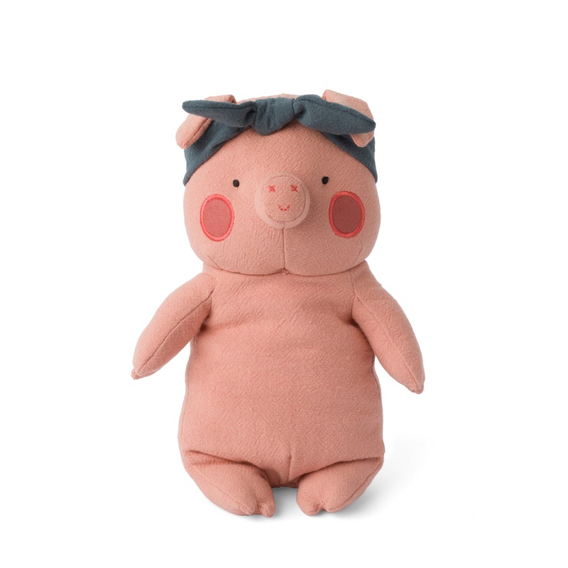 Picca Loulou Piggy Ali with Scrunchie - 22cm