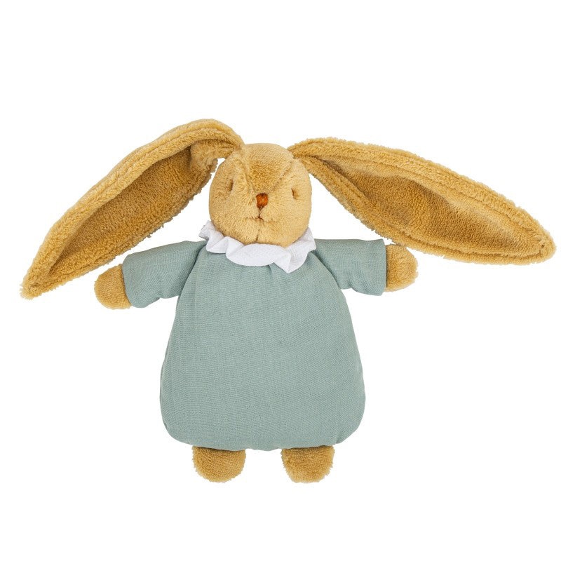 Trousselier Soft Bunny Fluffy 20cm - Celadon Green Cotton Bio