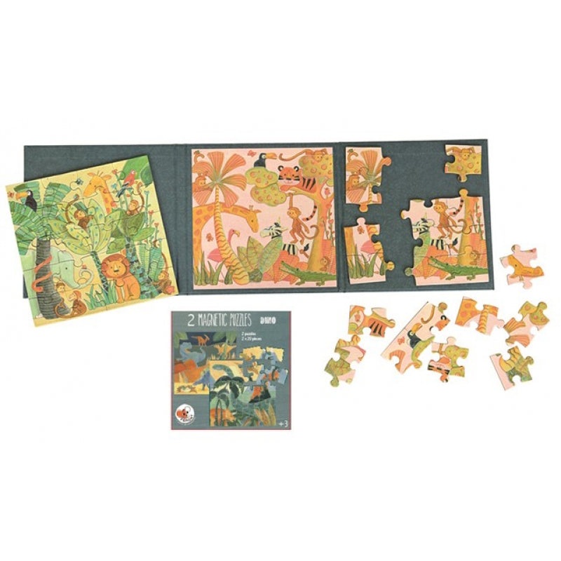 Egmont Toys Puzzle Magnetic Jungle