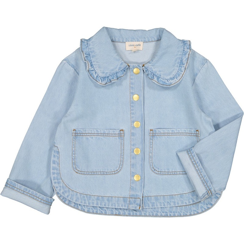 Louis Louise Jacket Savonnette Denim-Light Blue