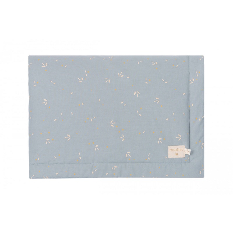 nobodinoz Laponia Blanket Small Willow Soft Blue