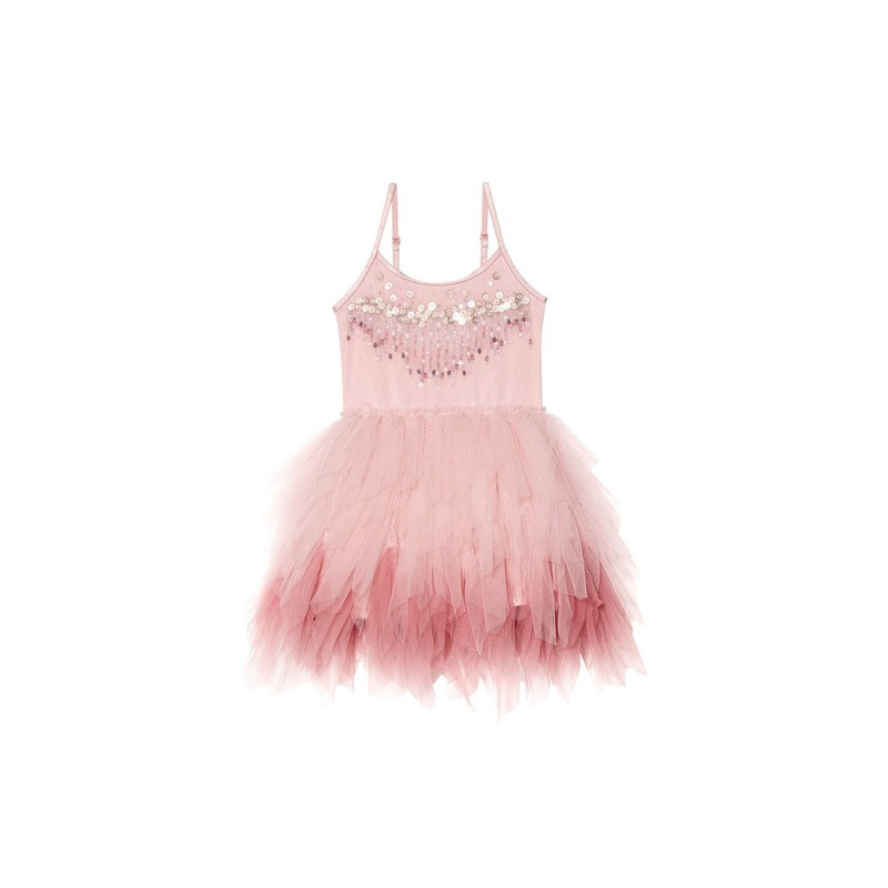 Tutu du Monde Bebe - Jewel Flower Tutu Dress - Pink Pearl Mix