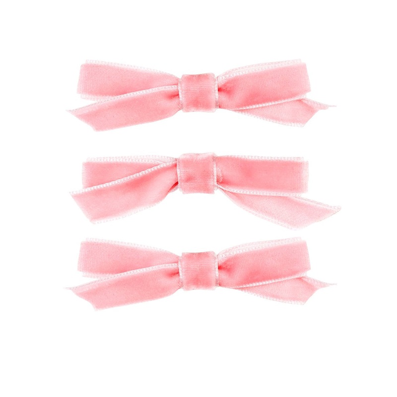Souza 3 pcs Hair Claws Camilla, L.Pink Bow
